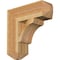 Ekena Millwork Legacy Craftsman Rough Sawn Bracket, Western Red Cedar, 6"W x 20"D x 20"H BKT06X20X20LEC04RWR - alternate 1